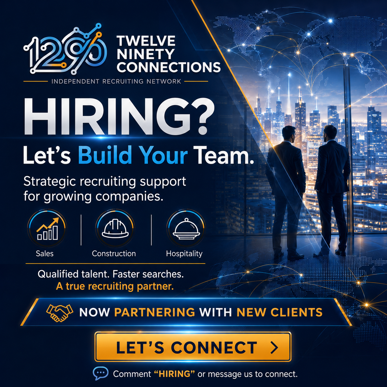 Twelve Ninety Connections employer campaign.
